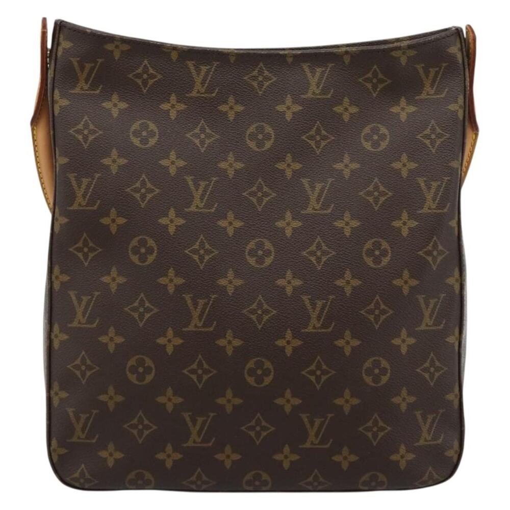 Louis Vuitton Monogram Looping GM Shoulder Bag Brown